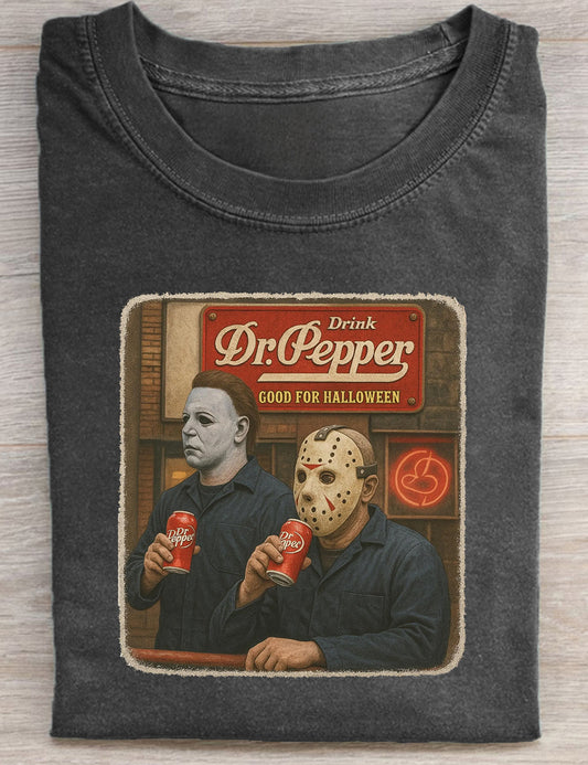 Halloween Horror Characters 2025 Halloween T-Shirt