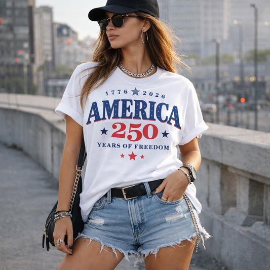 America 250 Years Freedom Short-Sleeve T-Shirt
