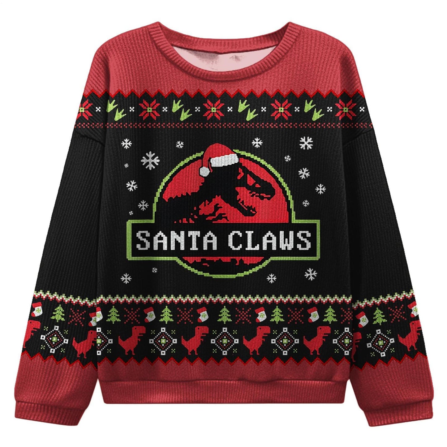 Unisex Jurassic Christmas Ugly Sweater